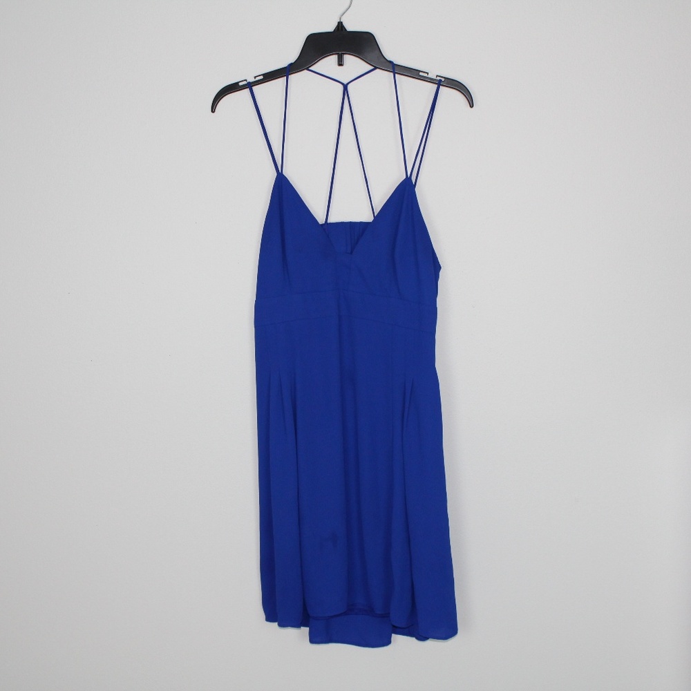 Blue Express Backless Strappy Dress
